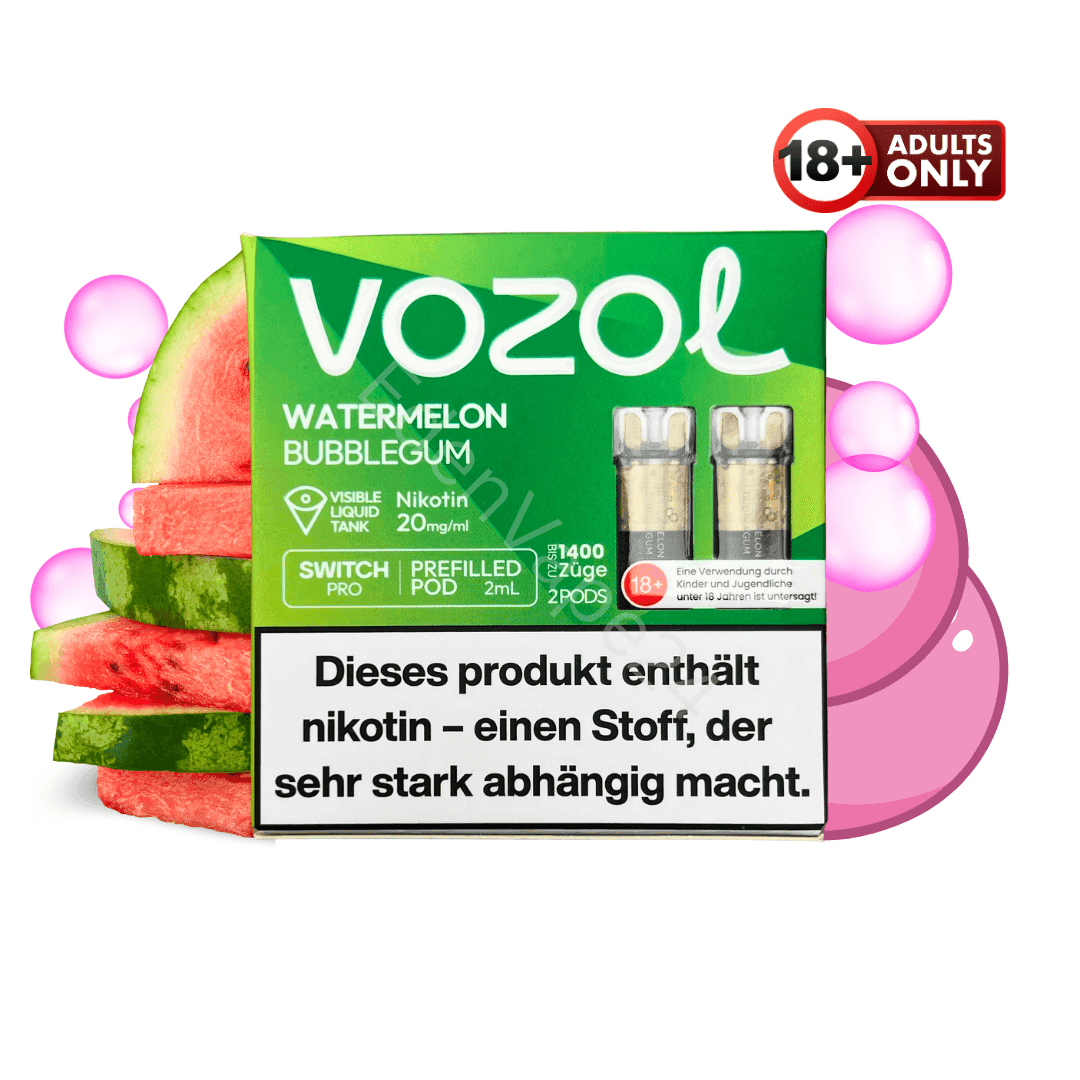 Vozol Pod - Watermelon Bubblegum - EdenVape24